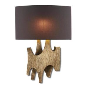 Currey Anglesey Brass Wall Sconce 5900 0045