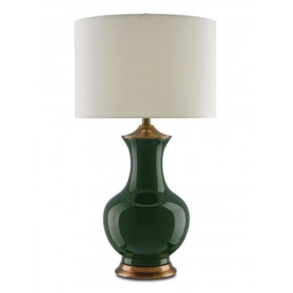 Currey Lilou Green Table Lamp 6000 0022