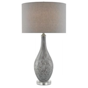 Currey Lupo Gray Table Lamp 6000 0177