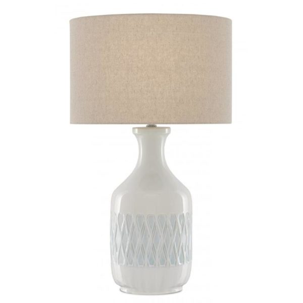 Currey Samba White Table Lamp 6000 0516