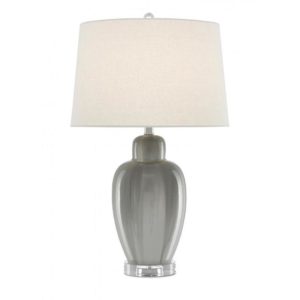 Currey Solita Gray Table Lamp 6000 0585