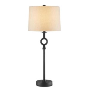 Currey Germaine Black Table Lamp 6000 0697