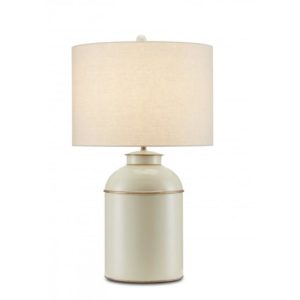 Currey London Ivory Table Lamp 6000 0704