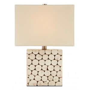 Currey Mimosa Square Table Lamp 6000 0739