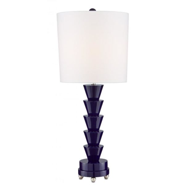 Currey Culture Blue Table Lamp 6000 0748