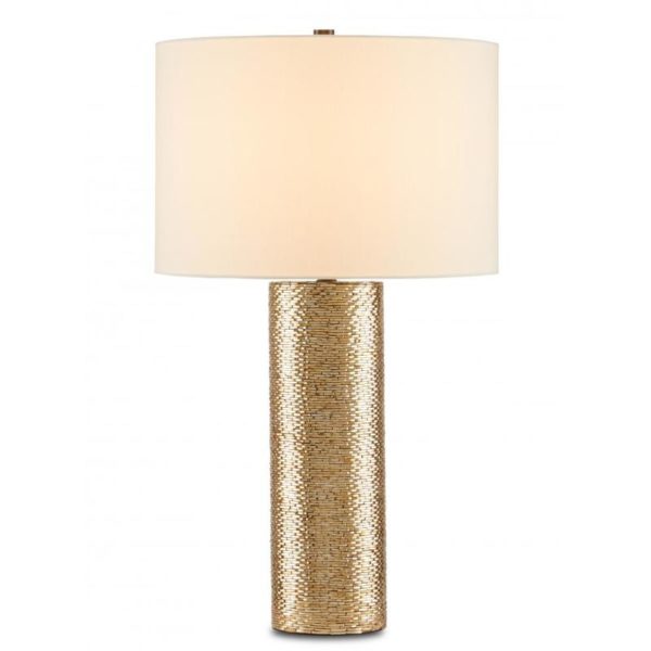 Currey Glimmer Gold Table Lamp 6000 0756