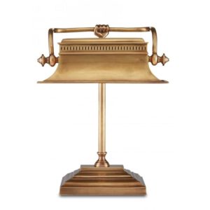 Currey Malvasia Brass Desk Lamp 6000 0758