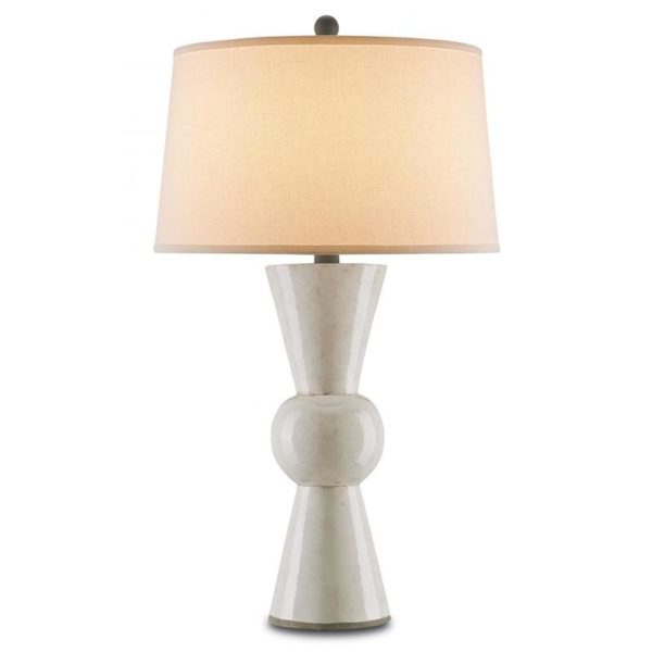 Currey Upbeat White Table Lamp 6198