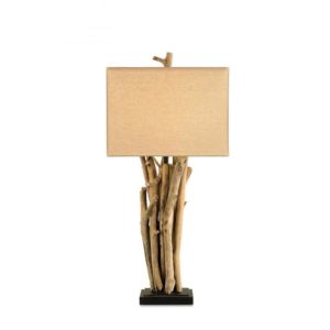 Currey Driftwood Table Lamp 6344