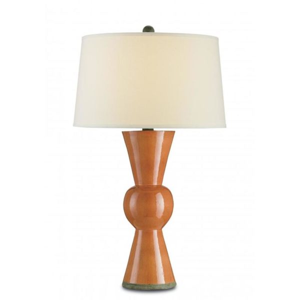 Currey Upbeat Orange Table Lamp 6351