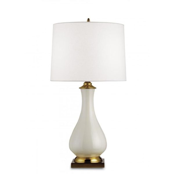 Currey Lynton Cream Table Lamp 6425