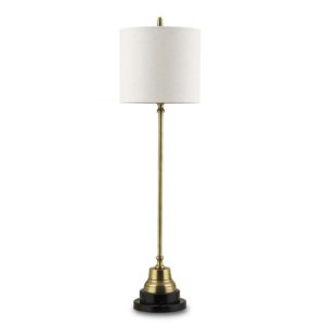 Currey Messenger Brass Table Lamp 6472