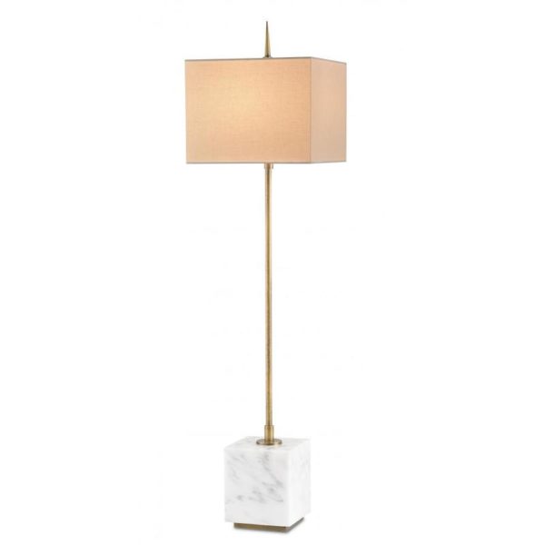 Currey Thompson White Console Lamp 6975