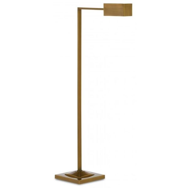Currey Ruxley Brass Floor Lamp 8000 0025