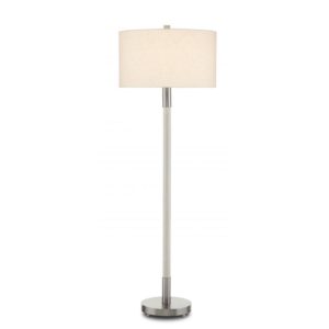 Currey Bravo Gray Floor Lamp 8000 0096