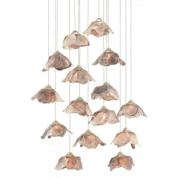 Currey Catrice Round 15 Light Multi Drop Pendant 9000 0677