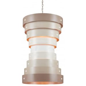Currey Graduation Taupe Large Chandelier 9000 0850