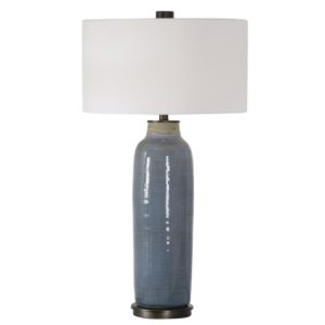 Uttermost Vicente Slate Blue Table Lamp 26009