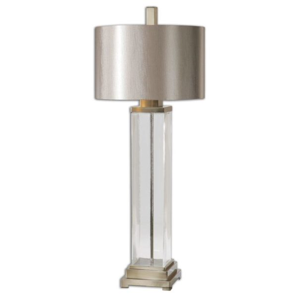Uttermost Drustan Clear Glass Table Lamp 26160 1