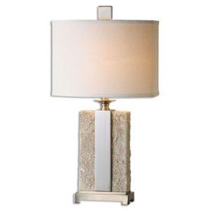 Uttermost Bonea Stone Ivory Table Lamp 26508 1