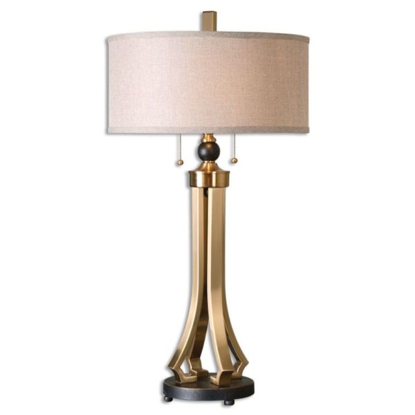 Uttermost Selvino Brushed Brass Table Lamp 26631 1