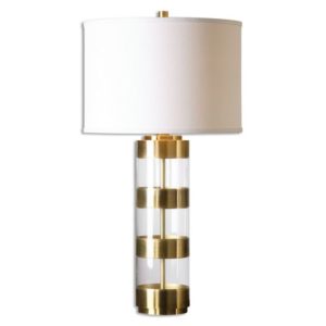 Uttermost Angora Brushed Brass Table Lamp 26669 1