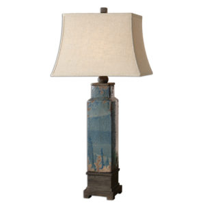 Uttermost Soprana Blue Table Lamp 26833