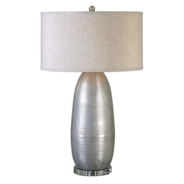 Uttermost Tartaro Industrial Silver Table Lamp 27121 1