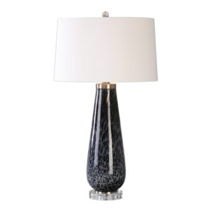 Uttermost Marchiazza Dark Charcoal Table Lamp 27156