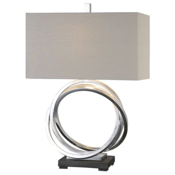 Uttermost Soroca Silver Rings Lamp 27310 1