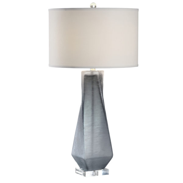 Uttermost Anatoli Charcoal Gray Table Lamp 27523 1