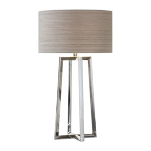 Uttermost Keokee Stainless Steel Table Lamp 27573 1