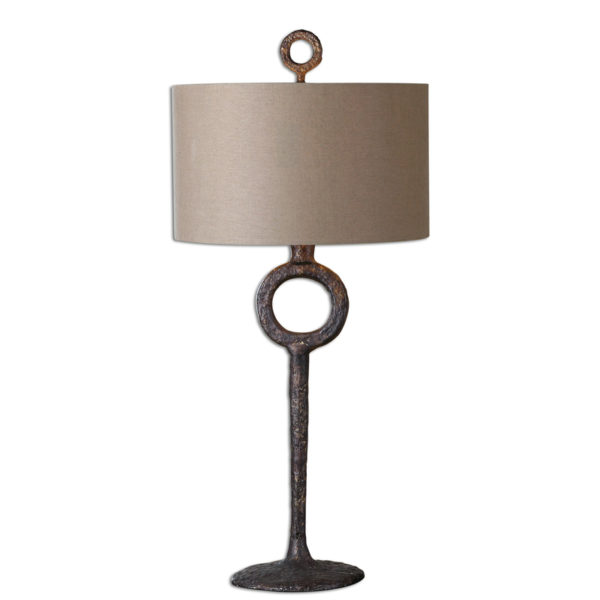 Uttermost Ferro Cast Iron Table Lamp 27663