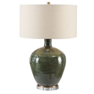 Uttermost Elva Emerald Table Lamp 27759