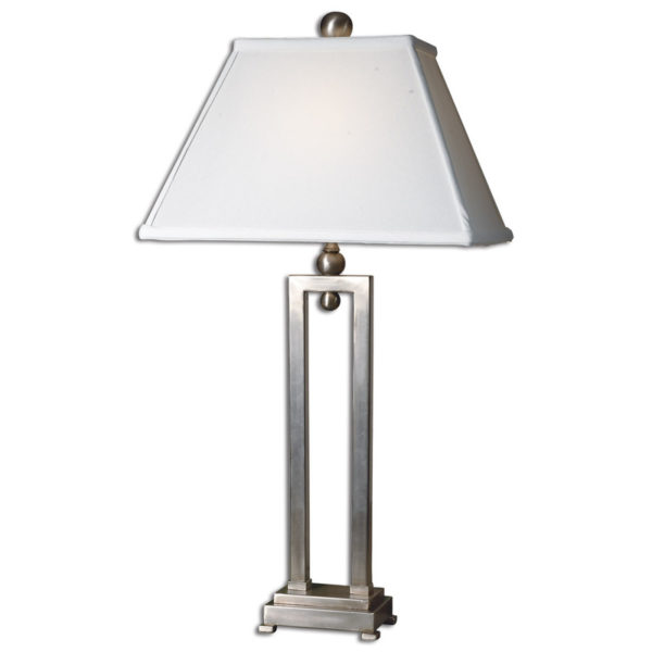 Uttermost Conrad Silver Table Lamp 27800