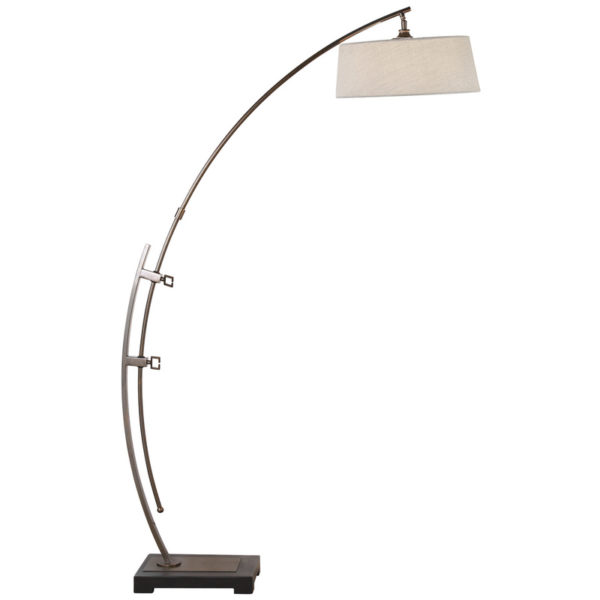Uttermost Calogero Bronze Arc Floor Lamp 28135 1