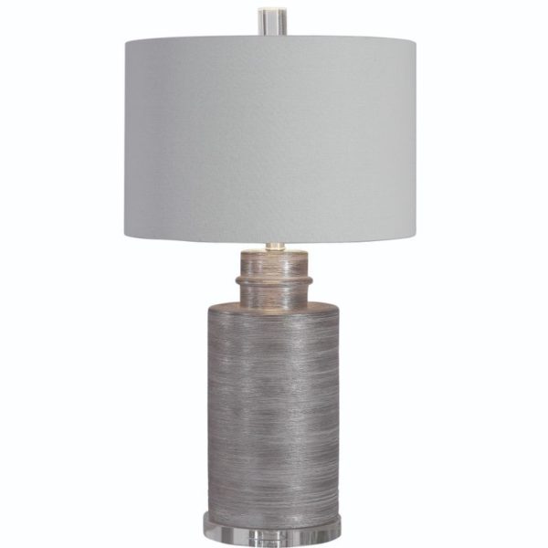 Uttermost Anitra Metallic Silver Table Lamp 28263 1