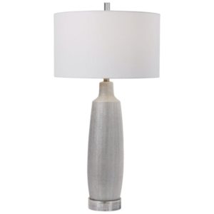 Uttermost Kathleen Metallic Silver Table Lamp 28265
