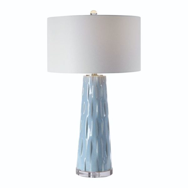 Uttermost Brienne Light Blue Table Lamp 28269