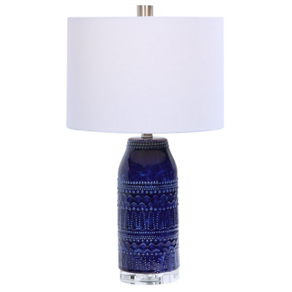 Uttermost Reverie Blue Table Lamp 28336 1