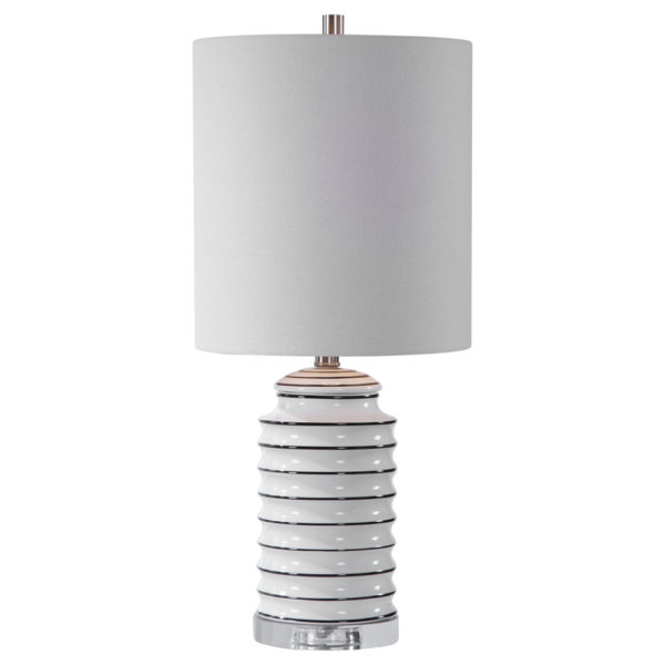 Uttermost Rayas White Table Lamp 28338 1