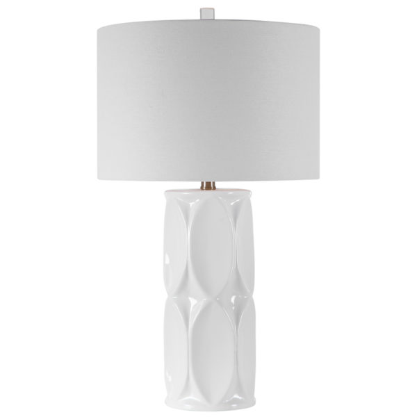 Uttermost Sinclair White Table Lamp 28342 1