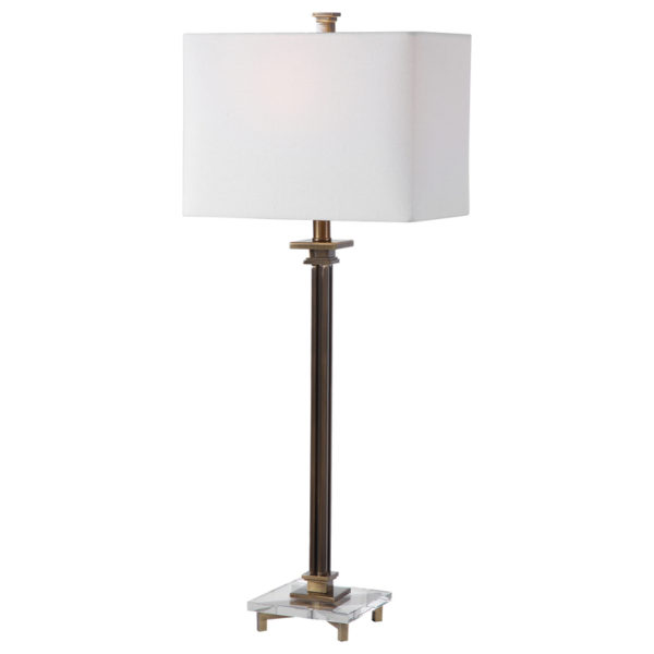 Uttermost Phillips Brass Table Lamp 28349 1