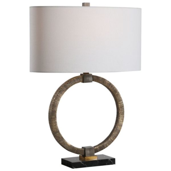 Uttermost Relic Aged Gold Table Lamp 28371 1