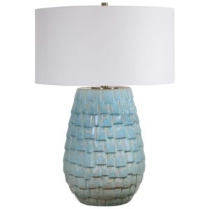 Uttermost Talima Pastel Blue Table Lamp 28379 1