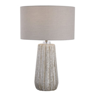 Uttermost Pikes Stone Ivory Table Lamp 28391 1