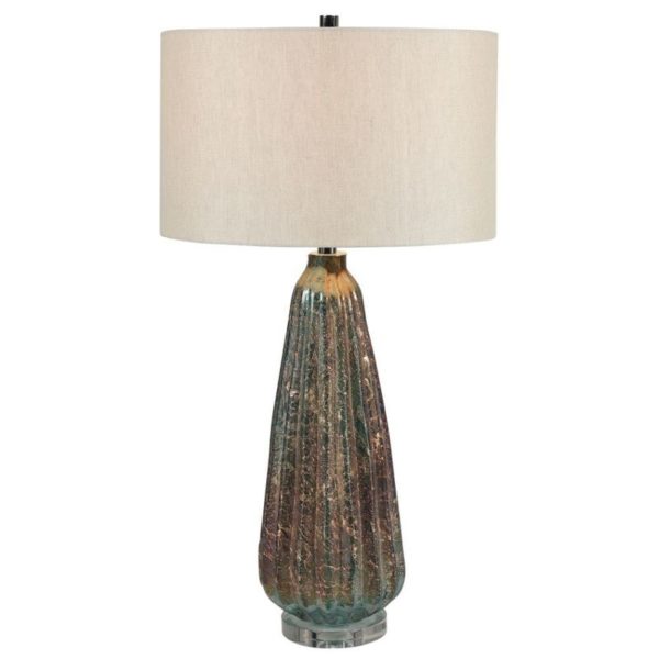 Uttermost Mondrian Rust Table Lamp 28399