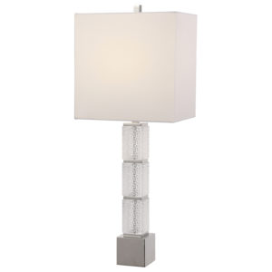Uttermost Dunmore Glass Table Lamp 28424 1