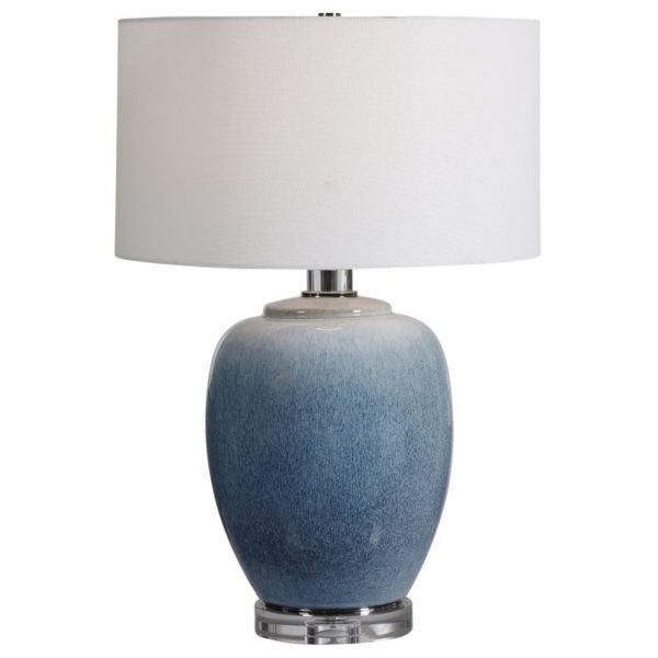 Uttermost Blue Waters Ceramic Table Lamp 28435 1