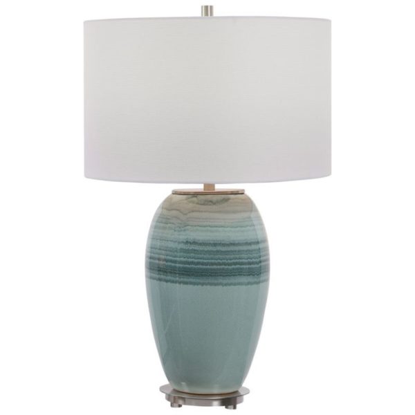 Uttermost Caicos Teal Table Lamp 28437 1